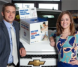 Cell Phones for Soldiers founders Rob and Brittany Bergquist